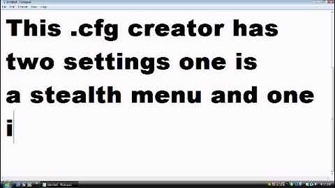 MW2 no jailbreak .cfg creator [DOWNLOAD]