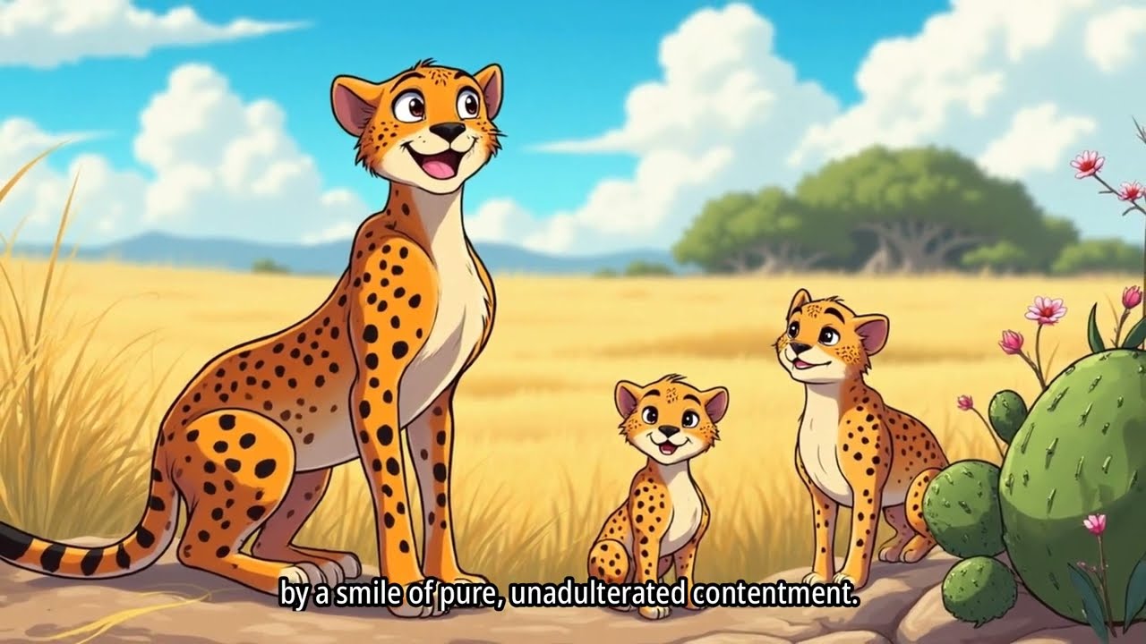 Story Time -The Slowest Cheetah🐆| Kids Story | Bedtime Stories