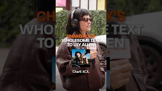 I wish Charli texted me that too