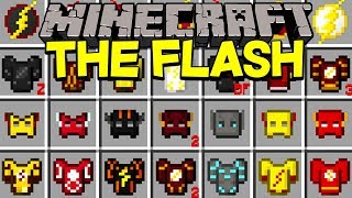 Minecraft THE FLASH MOD! |THE FLASH, ZOOM, SAVITAR, GODSPEED, & MORE! | Modded Mini-Game