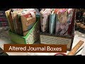 Altered Box to Hold Notebook/Journals