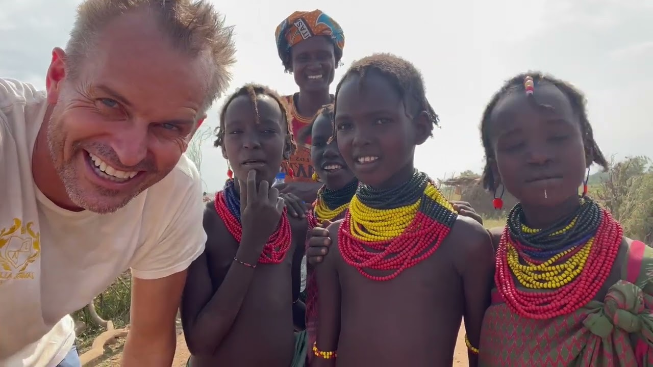 Omo valley nomadic Dassanech & termites, Omo Valley Ethiopia