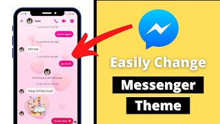 How To Change Facebook Messenger Theme | Change Messenger Theme | Android | iOS screenshot 5
