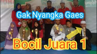 HUWANNUR # JUARA 1 PORSENI 2021 Kec. Ngoro Jombang # Peserta Bocil # A. Kafi Al Azzam # Kls 2 MIBA