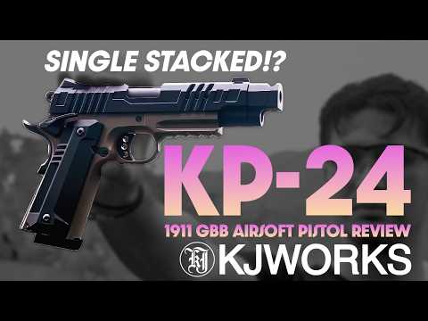 KJ Works KP-24 1911 GBB Airsoft Pistol Review