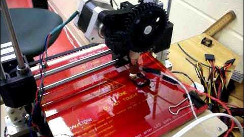 Printrbot test run - single wall calibration