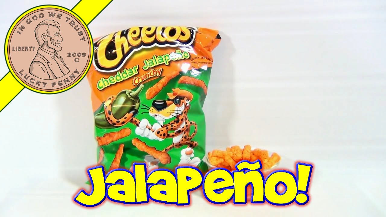 Cheddar Jalapeno Crunchy Cheetos Heat Level 1 Taste Testing Series
