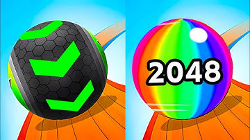 Ball Run 2048 infinity Vs Going Balls Speedrun - All Levels Android, ios Gameplay Walkthrough Ep.7