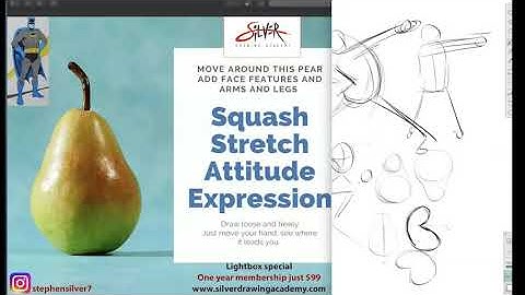 Pushing your character poses Lightbox expo drawing session September 11th 2020