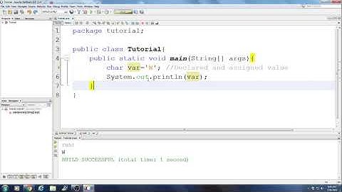 Novice Java Tutorial with Apache NetBeans 11.0: 9 Variable Naming rules