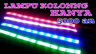 ⏺Woooow pemasangan lampu led kolong motor beat fi terbaru 2020