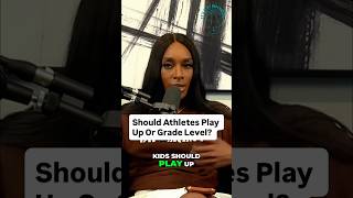 Should athletes play grade level or up!? #aau #aaubasketball #bball #sports #travelball