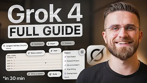 Ultimate GROK 4 Guide 2025: How to Use GROK For Beginners