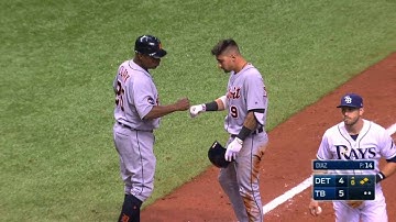 DET@TB: Castellanos clears the bases with a triple