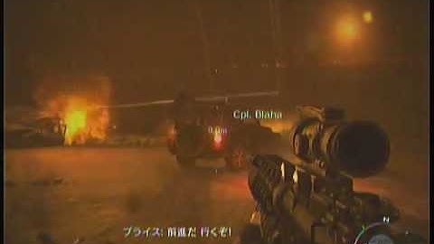 CoD MW3ねぼすけ新兵が吹き替え版キャンペーンをプレイPart10