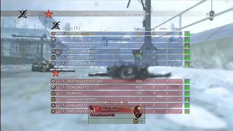 MW2 HD: 4 kill noob tube sub base twice both sides