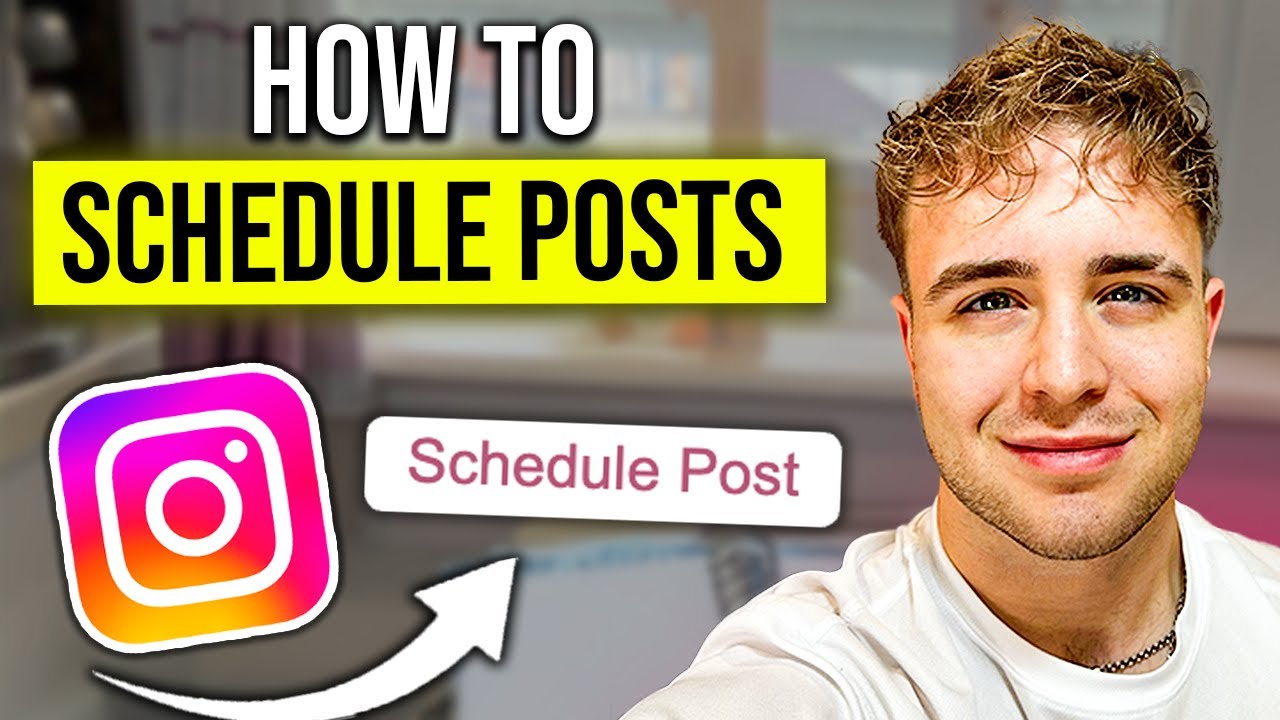 How to Schedule Posts on Instagram (2025 EASY GUIDE) - YouTube