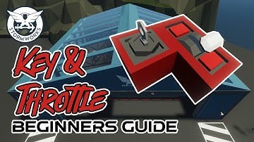 Beginners Key & Seat Throttle Controls! Stormworks Key & Seat Throttle Tutorial - How To