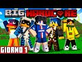 GIORNO 1 nella BIG HARDCORE - Minecraft ITA