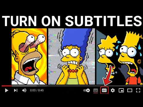 The Simpsons, but it's HIDDEN in the Subtitles!