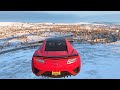 Катаюсь Зимой на Acura NSX в Forza Horizon 4 Без Комментариев