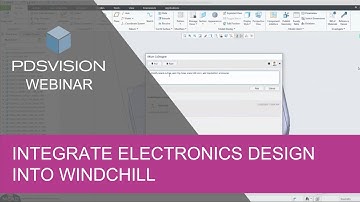 Integrate Electronics Design into Windchill