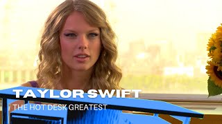 The extraordinary Taylor Swift interviewed at The Hot Desk by Dave Berry