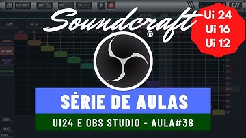MIX DA LIVE INDEPENDENTE DO PA - UI24 e OBS Studio Soundcraft Ui24 Ui16 Ui12 Aula #38