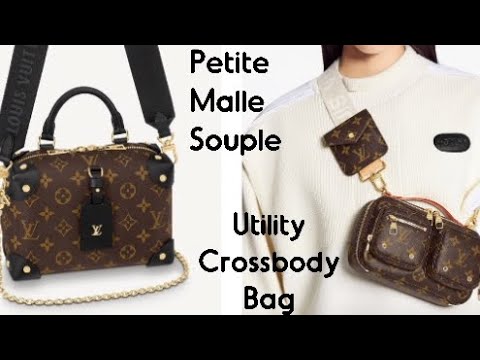 Which LV To Buy! NEW PETITE MALLE SOUPLE! DEAUVILLE MINI! Louis Vuitton  Crossbody bag ~ 