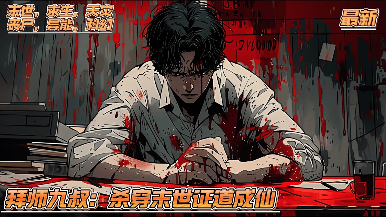 《拜师九叔：杀穿末世证道成仙》赵玄郎穿越僵尸世界，欲拜师九叔，因为没有修炼根骨，惨遭拒绝。觉醒功德修仙系统，新人大礼包开出传送门，赵玄郎无奈勇闯末世，发现杀丧尸有功德。