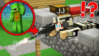 How JJ Became Secret SNIPER and HUNTING Mikey ? Snipers Hide and Seek !  (Maizen)