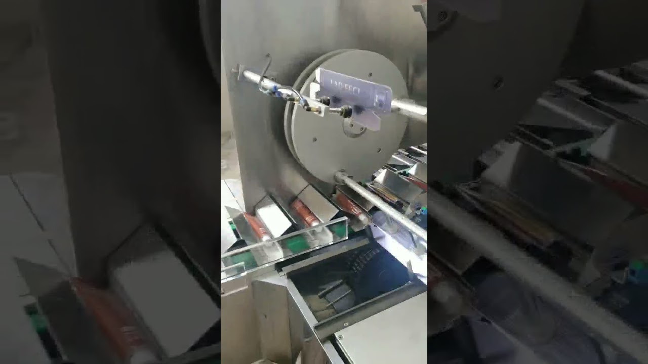 Automatic high-speed toothpaste filling and packing line