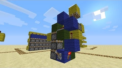 Components #01: Stable Vertical Triple Piston Extender & Applications | Minecraft