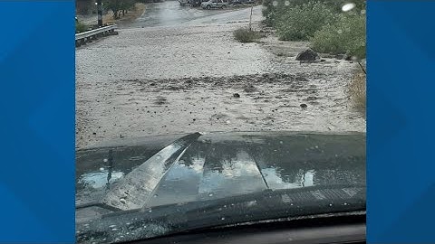 Flash Flood Warning: Mudslides and flooding create disaster for Sierra residents