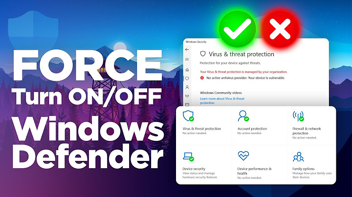Is it okay to turn off Windows Defender?