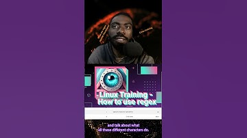 How to use regex on #linux?