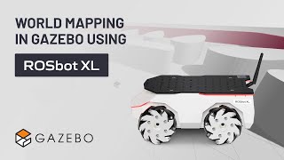 Creating a map in a Gazebo simulation using ROSbot XL
