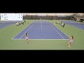 ITA Division III Women's Team Indoors - Doubles 3/Singles 3 (WashU vs Sewanee)