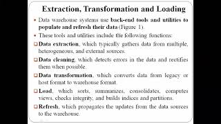 Extraction, Transformation and Loading, Metadata repository