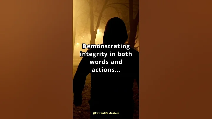"Lead with integrity: Building trust through actions #Integrity #Trustworthiness"