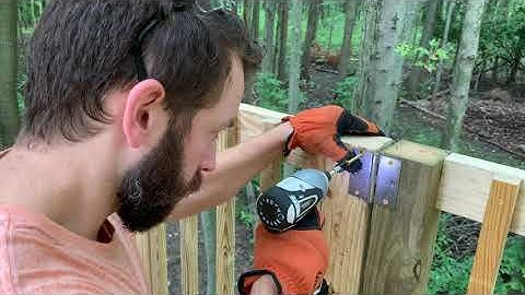 DIY Family Treehouse Ep 7:  Gates and Ladders