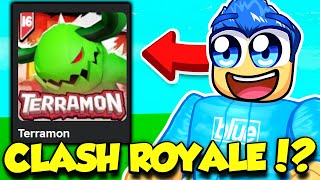 THEY MADE CLASH ROYALE IN ROBLOX AND IT'S AMAZING!!