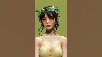 Female character sculpted in Zbrush #zbrush #zbrushsculpting #digitalart #3dmodeling