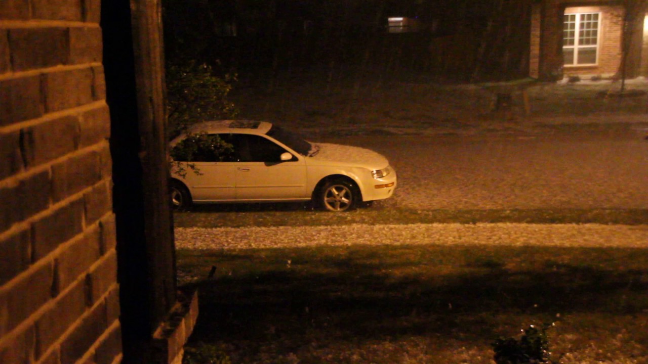 Hail Storm Little Elm TEXAS 2