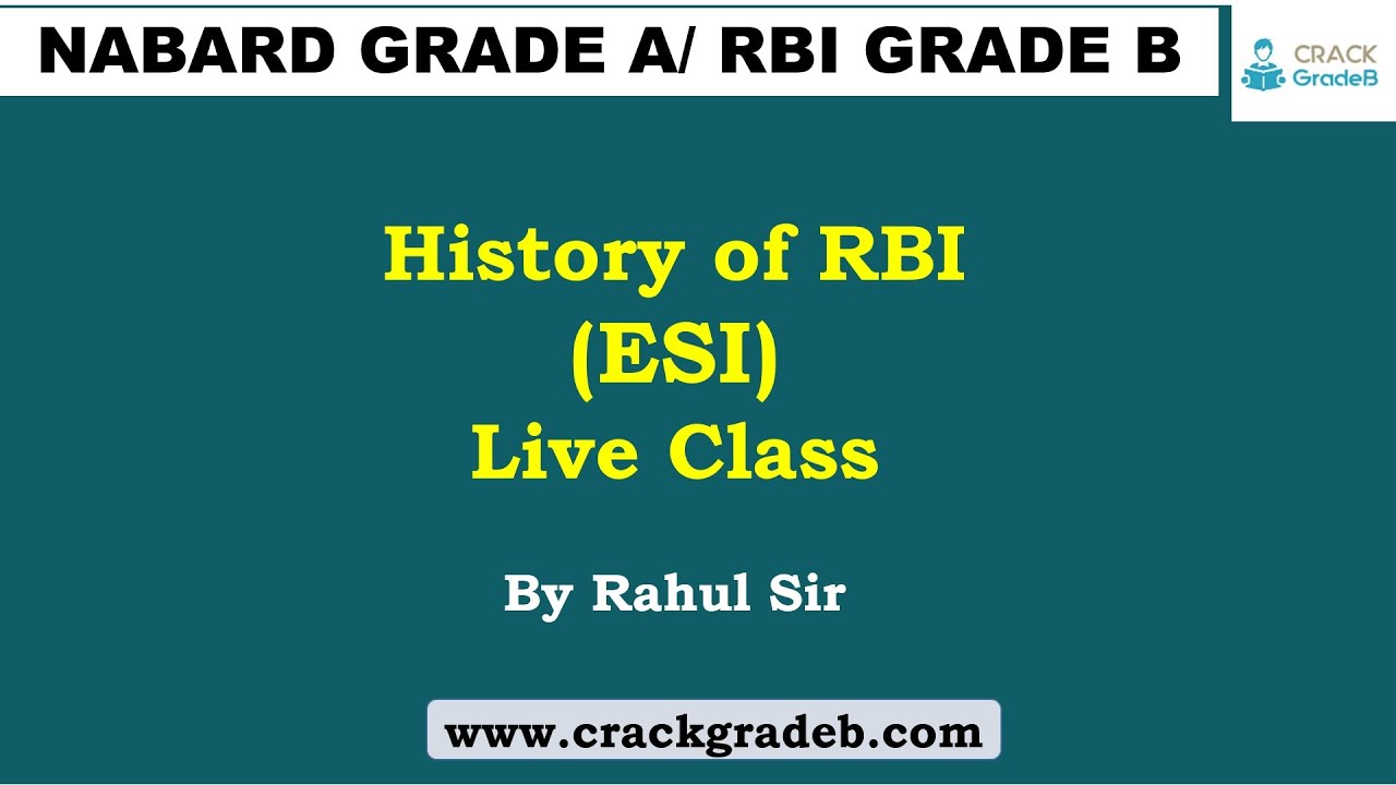History Of RBI For NABARD Grade A RBI Grade B YouTube history-of-rbi-for-nabard-grade-a-rbi-grade-b-youtube