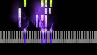 Lady Gaga "Hold My Hand" Piano Synthesia Preview, Sheet Music