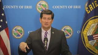 Erie County officials provide COVID-19 update