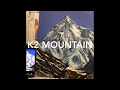 How to paint K2 Mountain | acrylic painting tutorial | timelapse