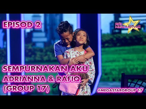 Adrianna & Rafiq (Group 17) Buat Juri Menitis air Mata | Ceria Megastar | Episod 2