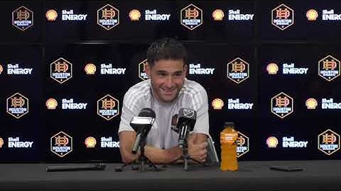 Houston Dynamo FC MF Nicolas Lodeiro Post Match v St. Louis CITY SC. 6/29/25
